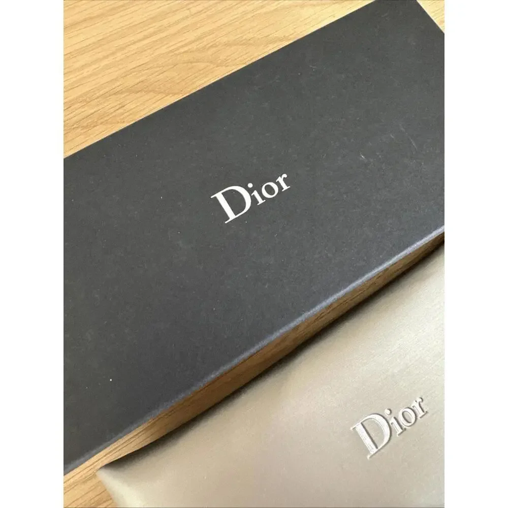 Dior Sunglasses Eyeglasses Soft Case + Microfiber Cloth, Box, Soft Sleeve, Gold - Picture 3 of 9